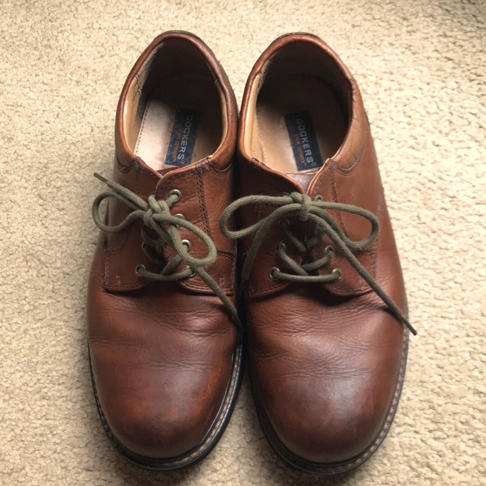 Mens Leather Dockers ~ Oxfords ~ Size 11.5